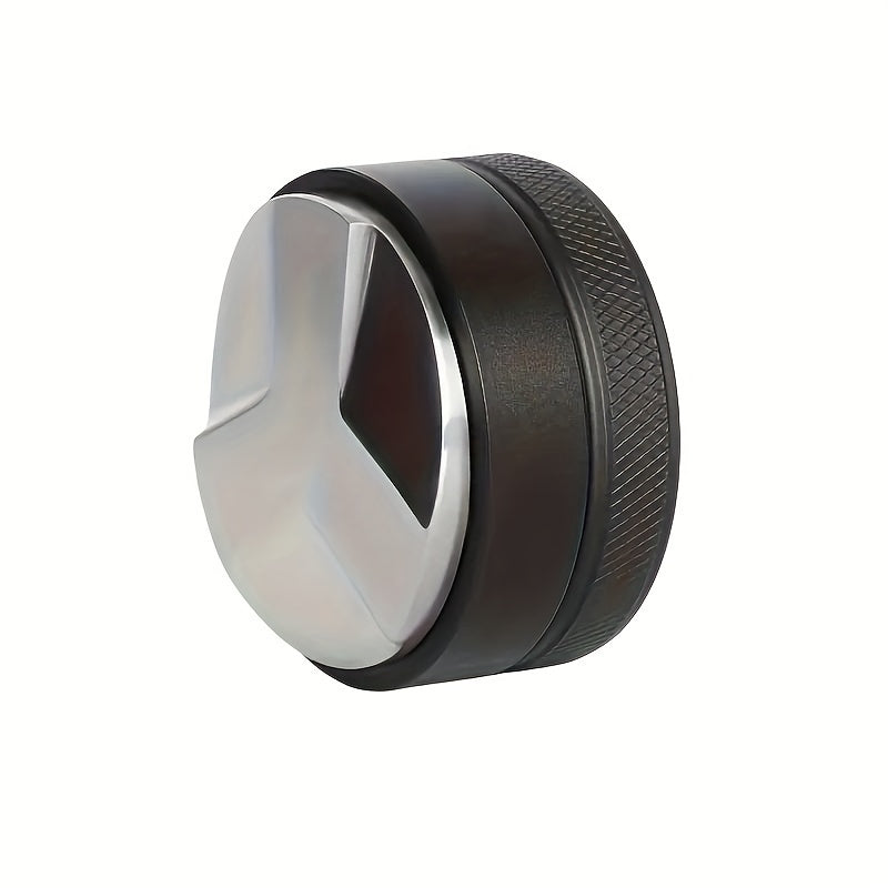 Tamper de espresso de acero inoxidable con calibración de profundidad ajustable para uso en casa