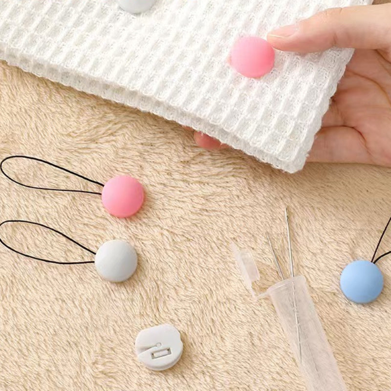 Set of Quilt Holders in Mixed Colors with Needle-Free Safety Corner Clips Non-Slip Bedding Fasteners