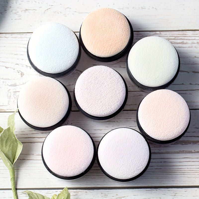 Women's Long-Lasting Loose Powder with Mushroom Head Makeup Foundation Oil Control Brightening Waterproof