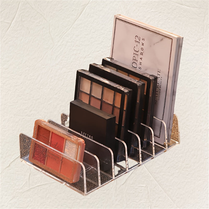 Clear DVD CD Storage Rack Organizer for Home Office Cosmetics and Blushes