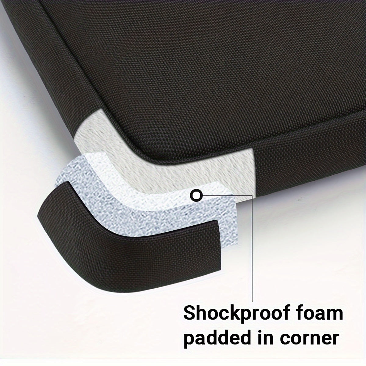 Laptop Sleeve for MacBook Air Pro 13-16 Inch Waterproof Shock-Resistant with Handle and Pockets