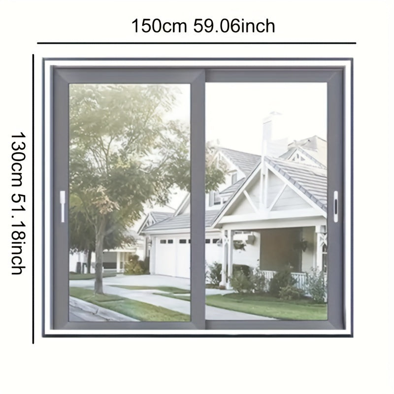 Reversible Nylon Window Screen Mesh Door Panel Self-Adhesive Insect Curtain