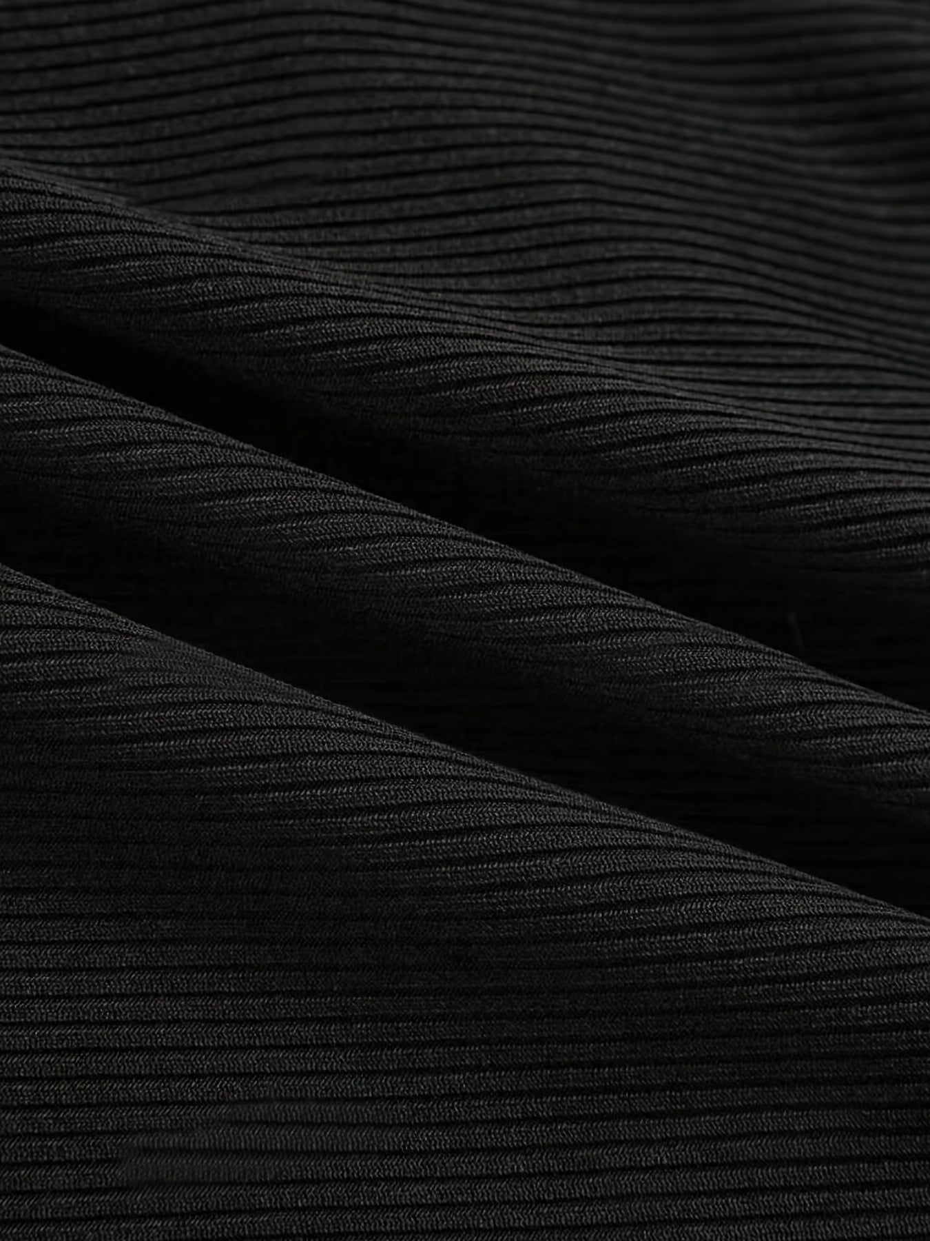 Women's Solid Color Pantsuit with Crew Neck Lace-Up Tank Top and Wide Leg Pants