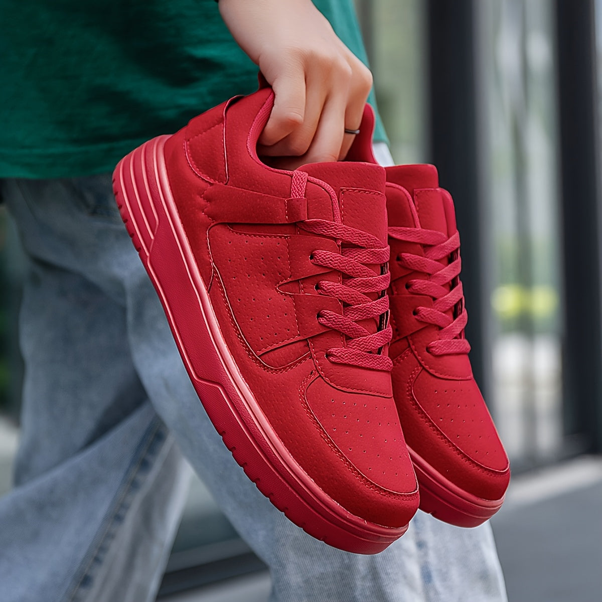 Women's Minimalist Retro Casual Sneakers Lightweight Flat-Soled Walking Shoes