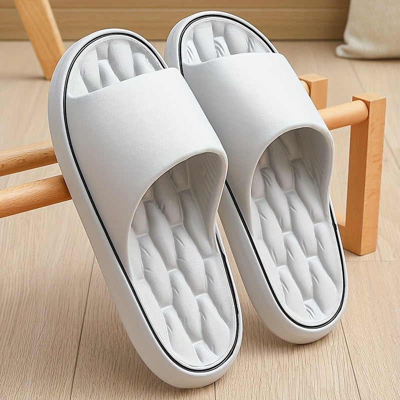 Unisex EVA Slides Open-Toe Breathable Casual Slippers Lightweight Non-Slip Indoor All-Season