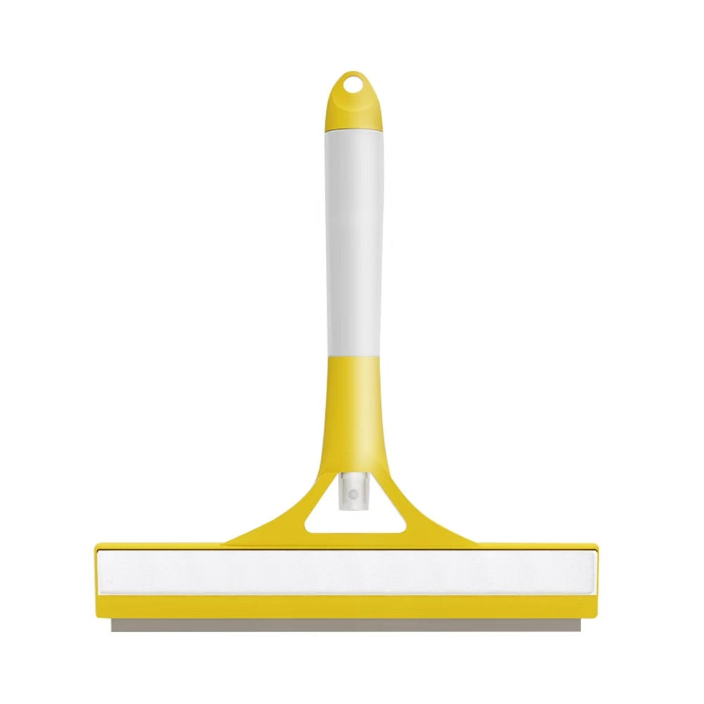 Multi-Purpose Glass Cleaner Wiper with Spray Bottle for Mirrors Windows Cars