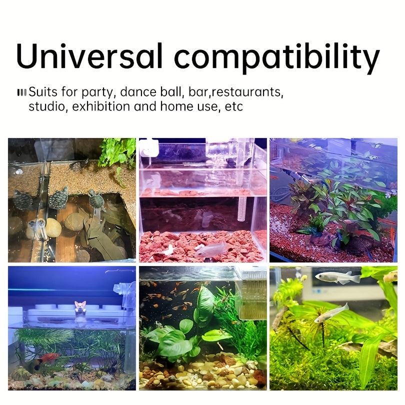 Mini Aquarium Light Clip 5W 7W USB Adjustable 360° Rotating Fish Tank Lighting