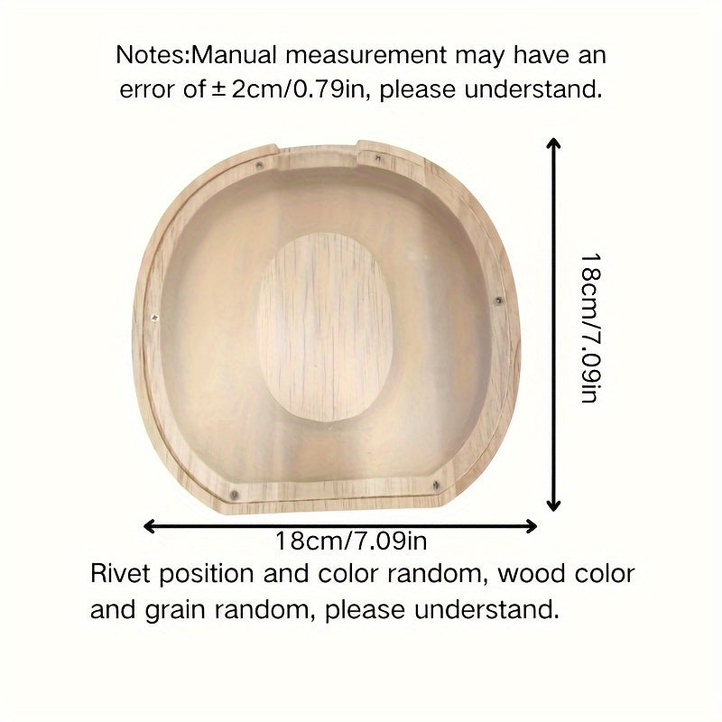 Personalized Wooden Alphabet Letters Set with 26 A-Z Transparent Blocks for Gifts and Home Decor