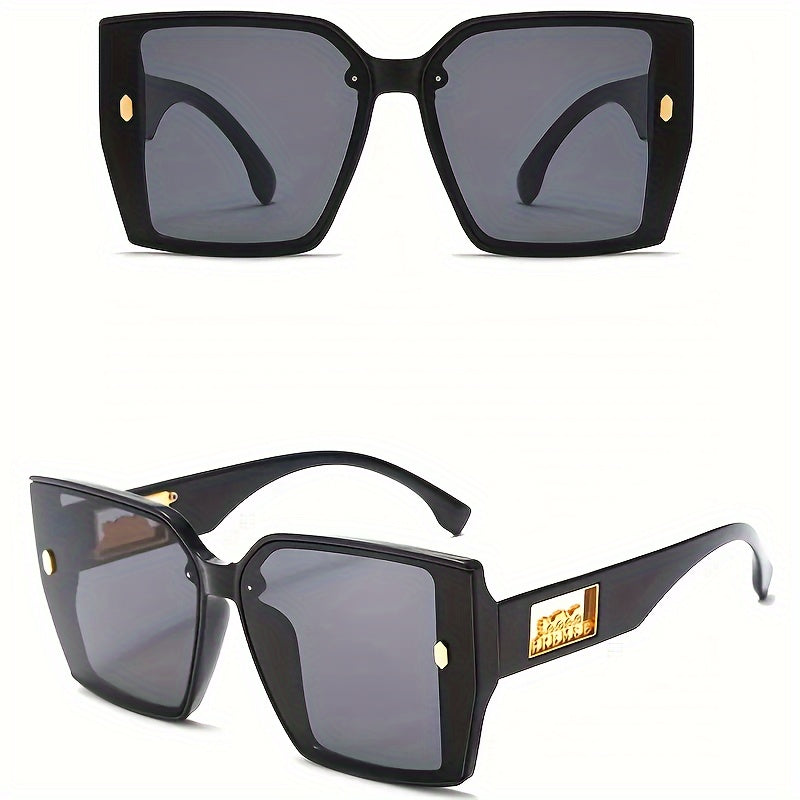 Uniseks kvadrat gradientli ko'zoynaklar plyaj va partiyalik kiyim uchun