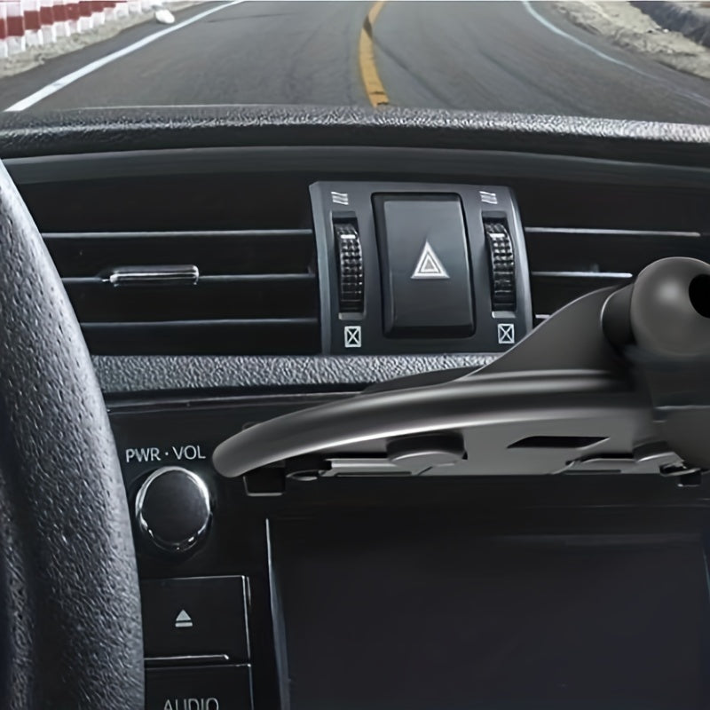 Universal Car Cell Phone Holder Mount for CD Slot Silicone Pad 360° Rotation