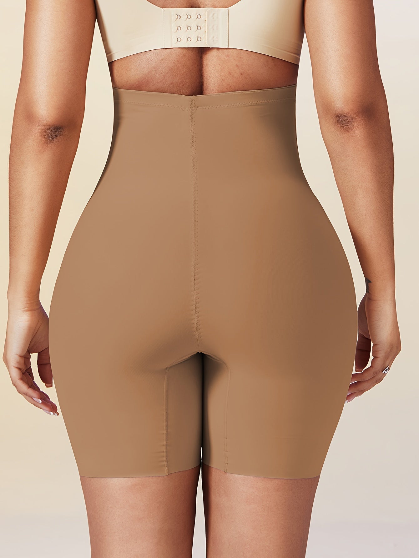 Seamless High Waist Body Shaping Shorts for Autumn and Winter with Hip Lifting and Warmth