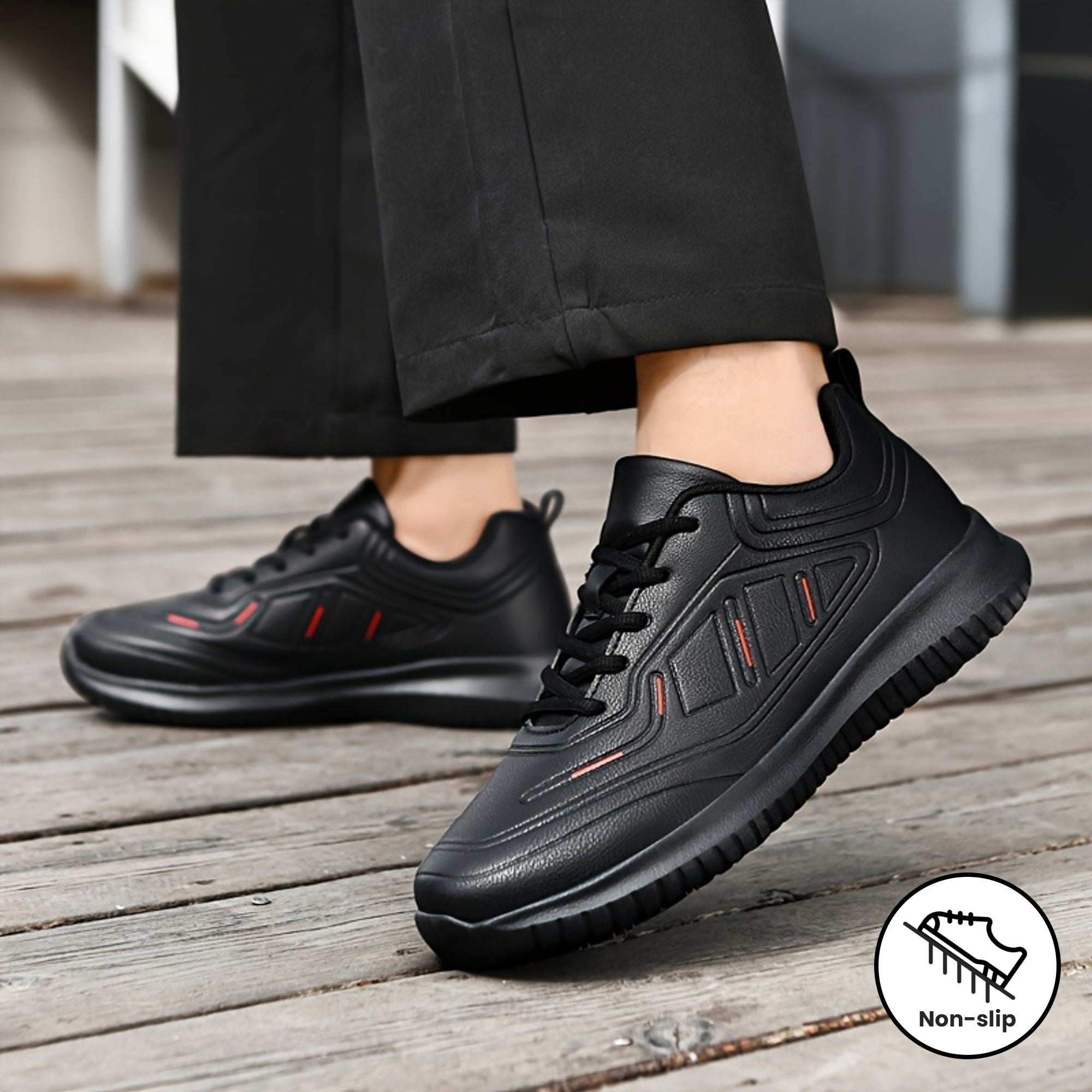 Women's Non-Slip Microfiber Chef Shoes Casual Solid Color All-Season