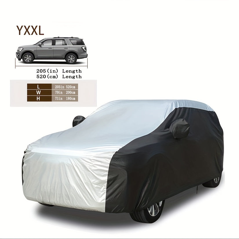 All Weather SUV Car Cover Outdoor Breathable Sun Snow Wind Protection