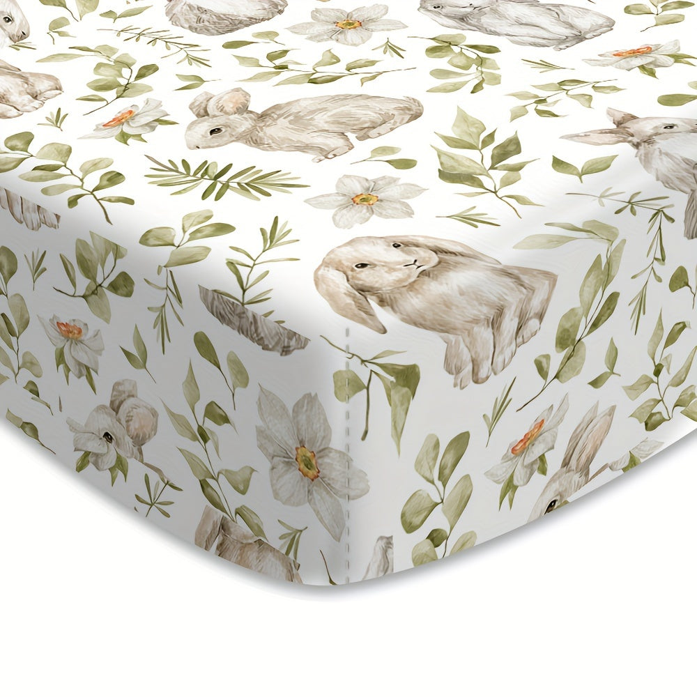 Sábanas ajustadas y transpirables de elastano para moisés para bebés niños y niñas, ovaladas y rectangulares