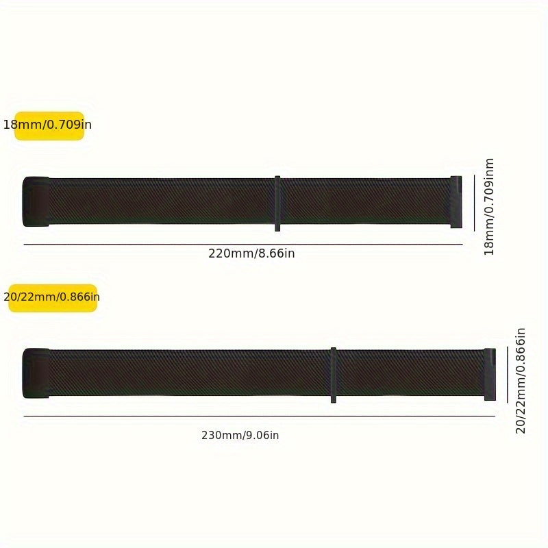 Samsung Galaxy Watch 5/4/5 Pro/3 41mm, 20mm va 22mm uchun zamonaviy zanglamas po'latdan yasalgan bantlar, erkaklar va ayollar uchun yumshoq halqa magnit Milanese to'rli almashtirish kamarlar.