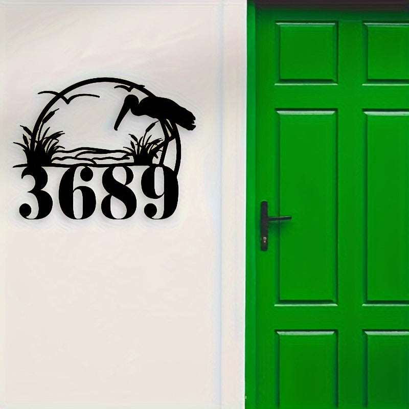 Customizable Baby Birth Announcement Yard Sign Durable Metal Outdoor Decor