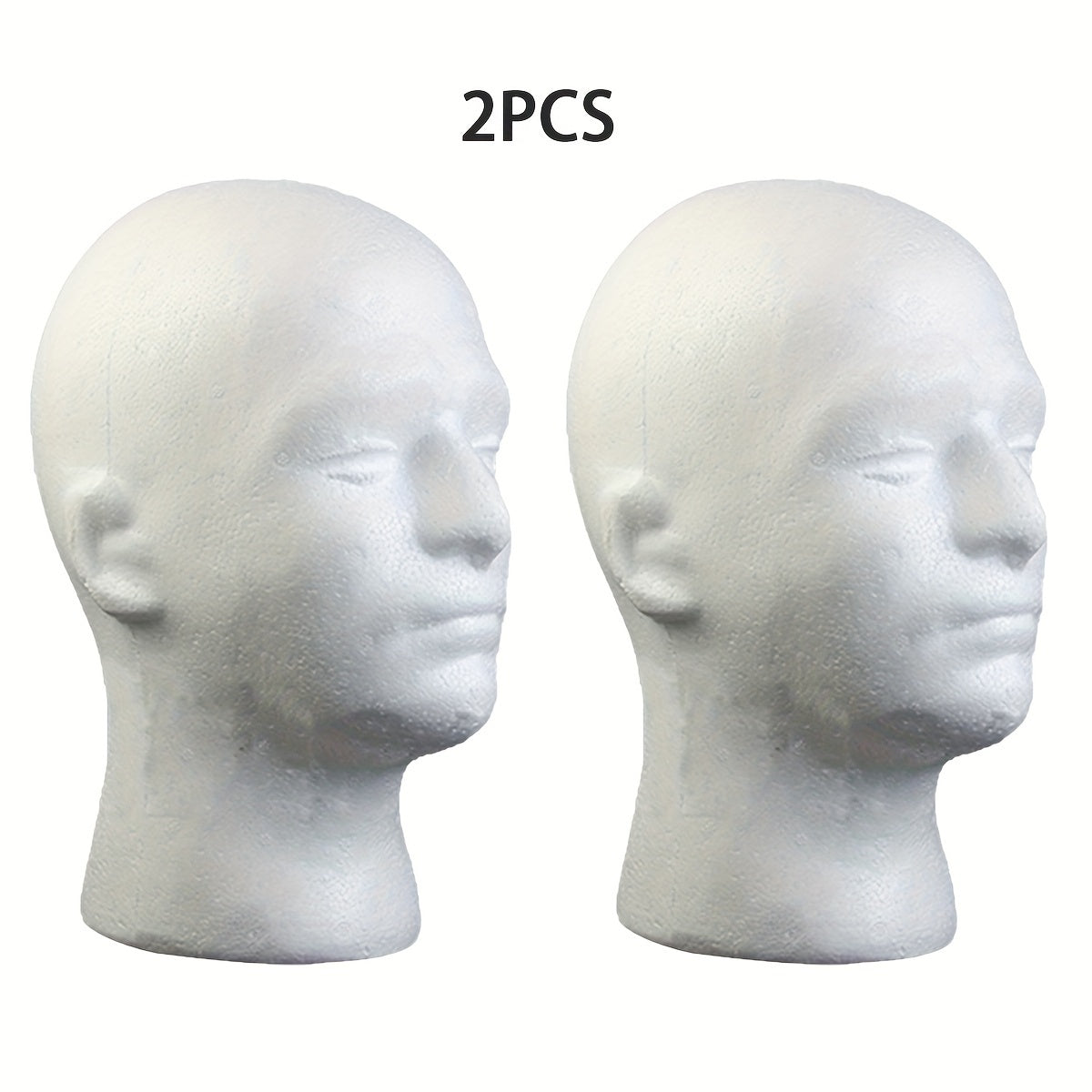 Получите идеальную витрину для шляп, наушников и аксессуаров с помощью 1шт мужской манекен головы. Изготовленный из легкого и прочного полистирольного пенопласта, этот реалистичный стенд для париков легко устанавливается для всех ваших DIY проектов.