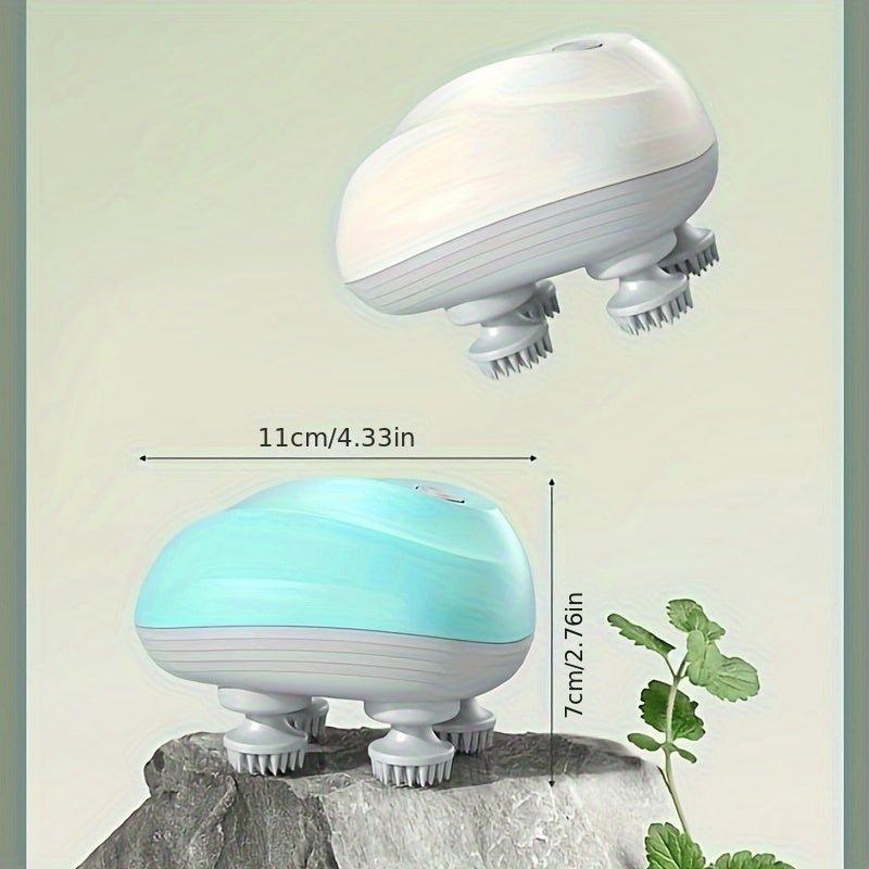 Rechargeable USB Massager with 8 Tentacles for Full-Body Deep Relaxation