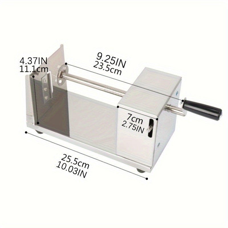 Tornado Potato Tower Machine Set with Spare Blades and Puncher for Snack Making