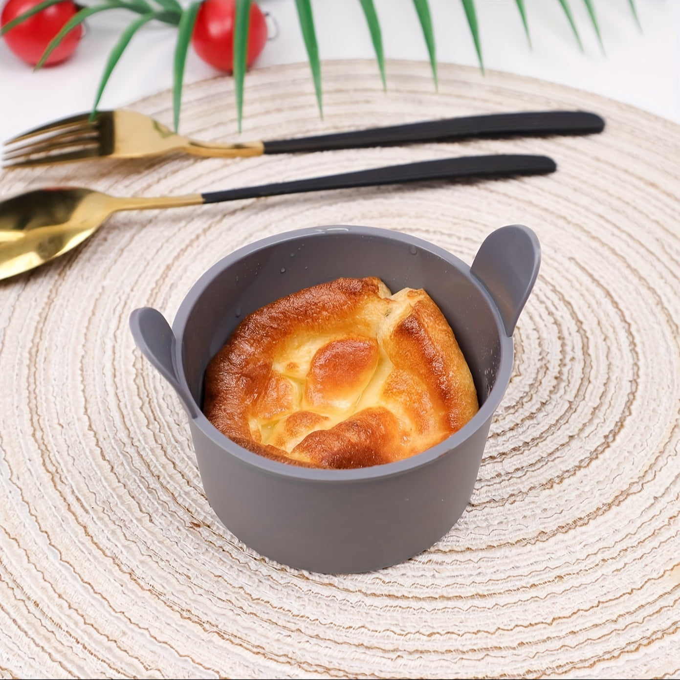 Silicone Egg Cooker Mold Set of 4 for Air Fryer Non-Stick Durable