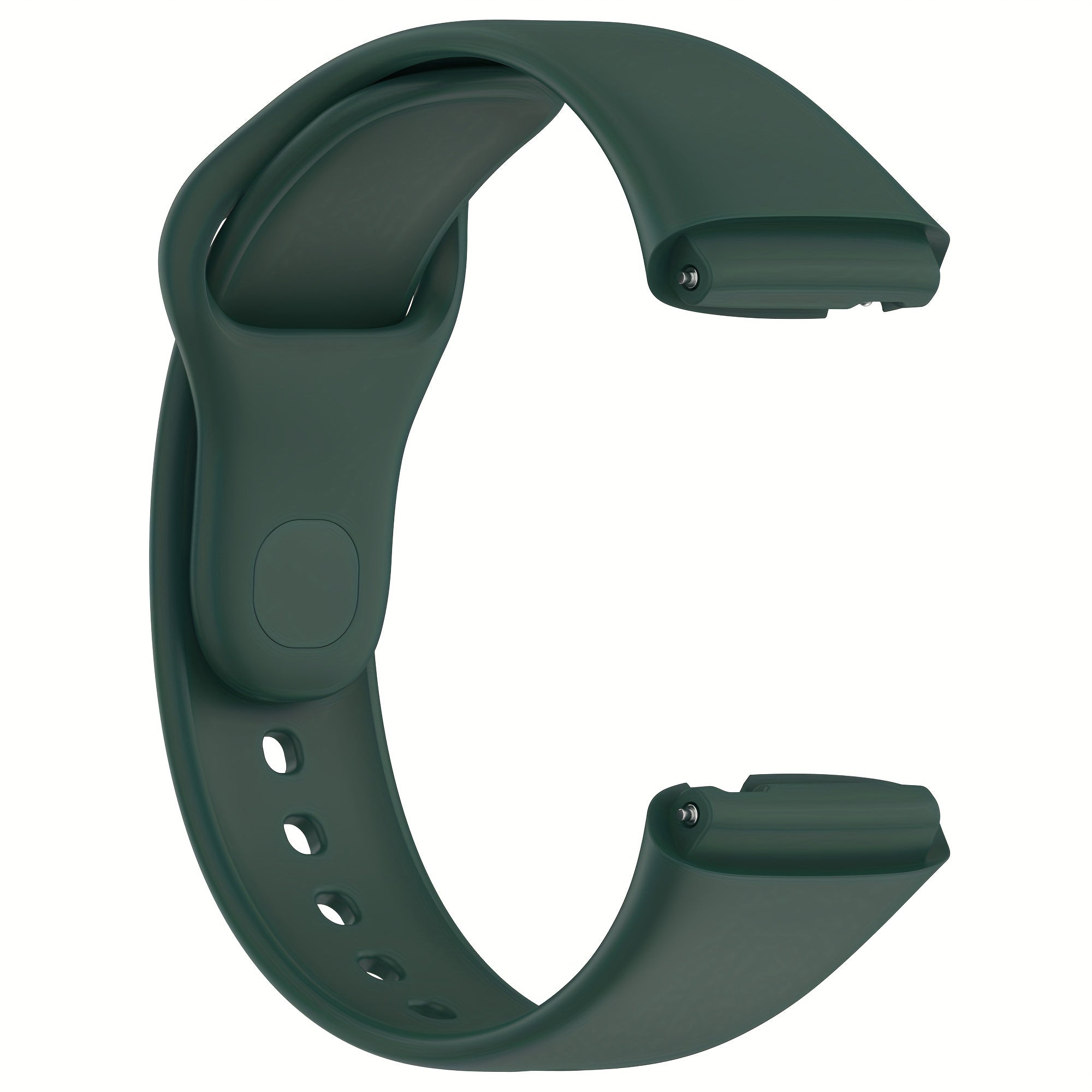 Silicone Watch Strap for Redmi Watch 3 Active and Lite Replacement Metal Buckle