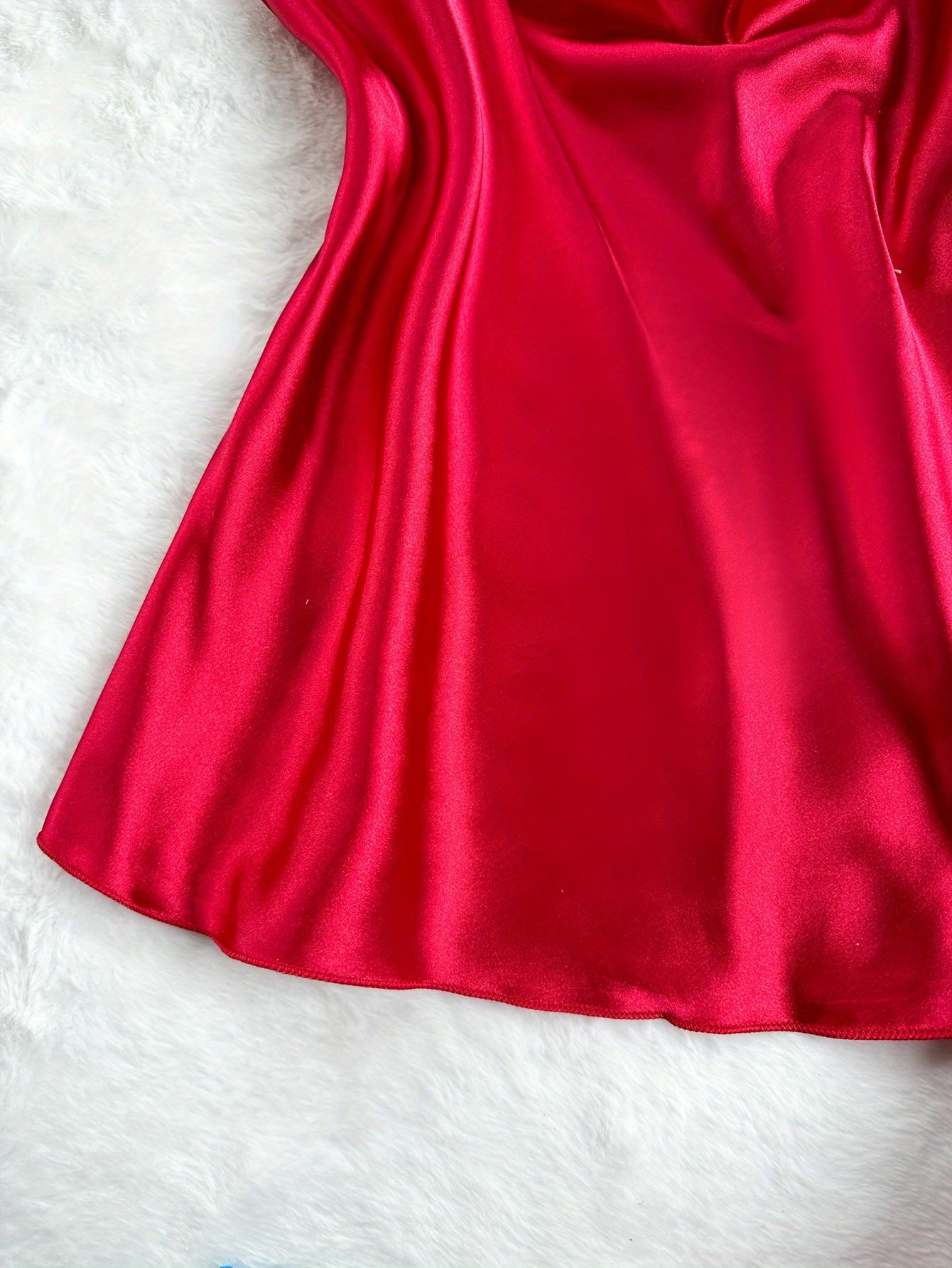 Conjunto de pijama de satén para mujer con top sin espalda y pantalones cortos para ropa de noche de verano