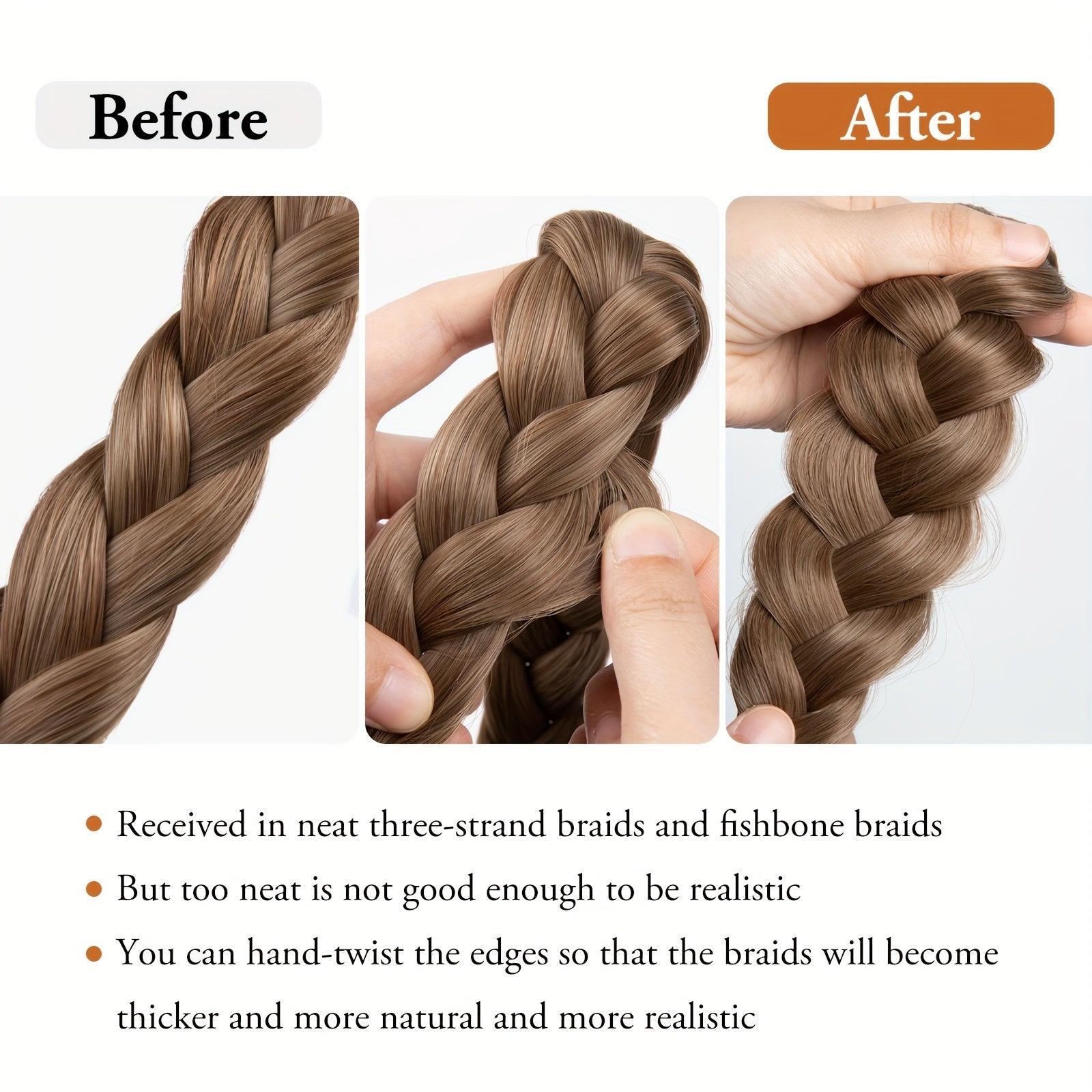 Ayollar uchun sozlanadigan qo'lda tayyorlangan to'qilgan tabiiy tolali boshband