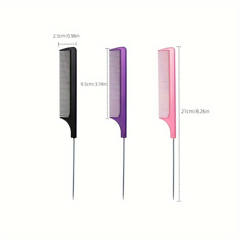 Peine profesional para cabello Barbership, cepillo antiestático para tintura, herramienta de peinado