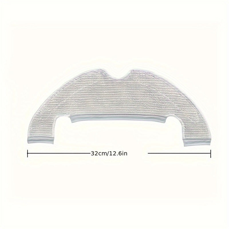 Replacement Mop Pads and Floor Attachment for Robot Vacuum Cleaner, 6 Pack