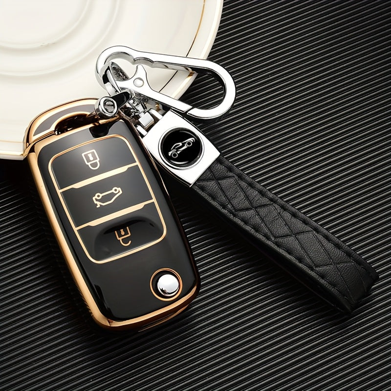 Car Key Cover Fits for SUV, Rubber, Universal Protection for Key Remotes