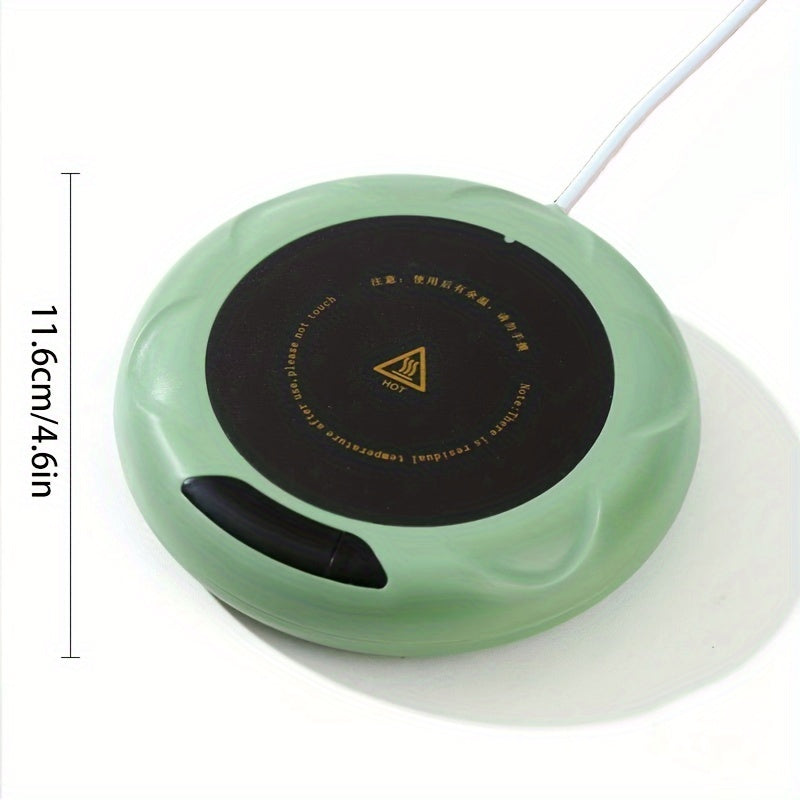 3 tezlik sozlamali doimiy haroratda isitish coasteri issiq ichimliklar uchun