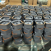 Mopa de acero inoxidable con doble función para limpieza en húmedo y en seco, lavado sin manos