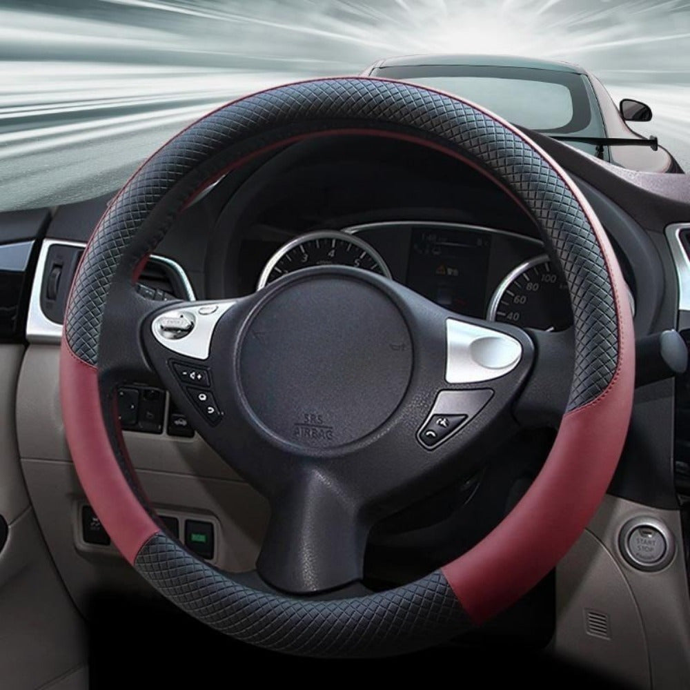 Kattalarlar uchun avtomobil boshqaruv g'ildiragi qopqog'i, sirpanishga qarshi, nafas oladigan, ichki bezak