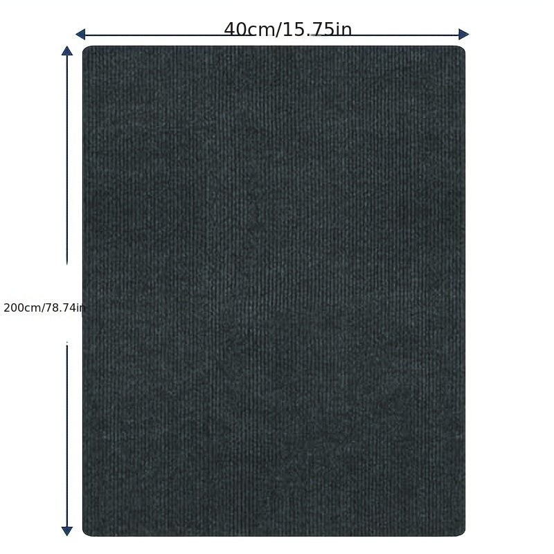 Non-Slip Adhesive Carpet Roll 40.64cm x 200.66cm for Stairs Hallways Office Bedroom