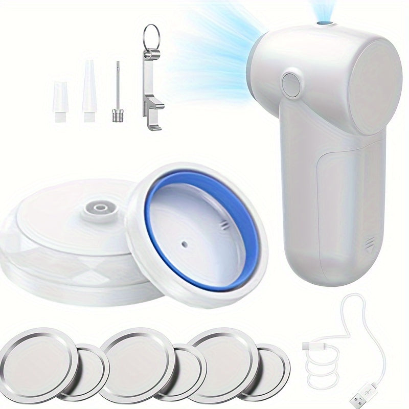 Handheld Vacuum Pump for Inflating Balls Sealing Bottles and Compressing Comforters