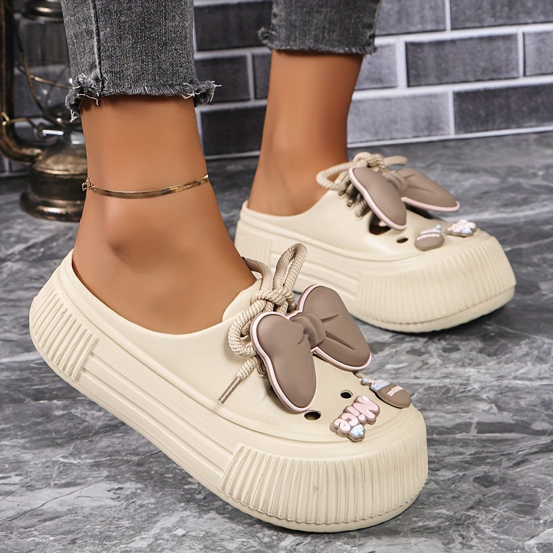 Women’s Clog Shoes Casual Hollow Out Garden Slip-On Beach Shoes