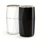 Kofe donalari, ziravorlar, yong‘oqlar va chili qalampirlari uchun ko‘p funksiyali elektr maydalagich, zanglamaydigan po‘latdan yasalgan pichoq bilan. Zamonaviy qora dizaynda oson bir bosish bilan ishlash.