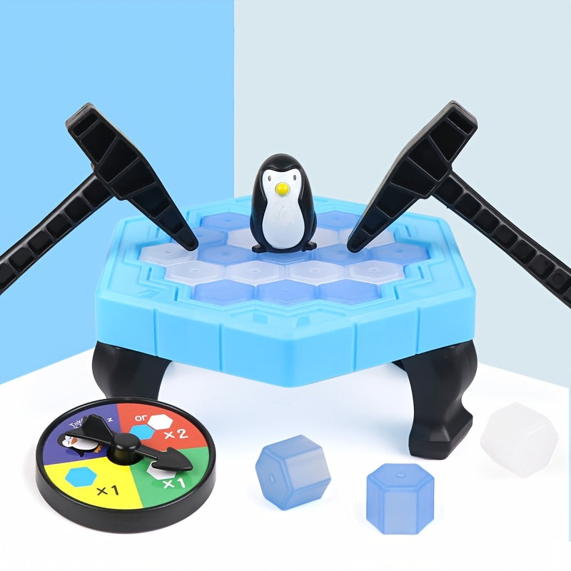 Juego de mesa Kids Ice Knocking con piezas de plástico coloridas, juguete educativo STEM para niños de 3 años en adelante
