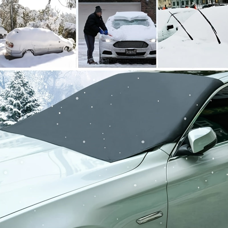Cubierta protectora magnética universal para parabrisas de coche, protección contra nieve en invierno