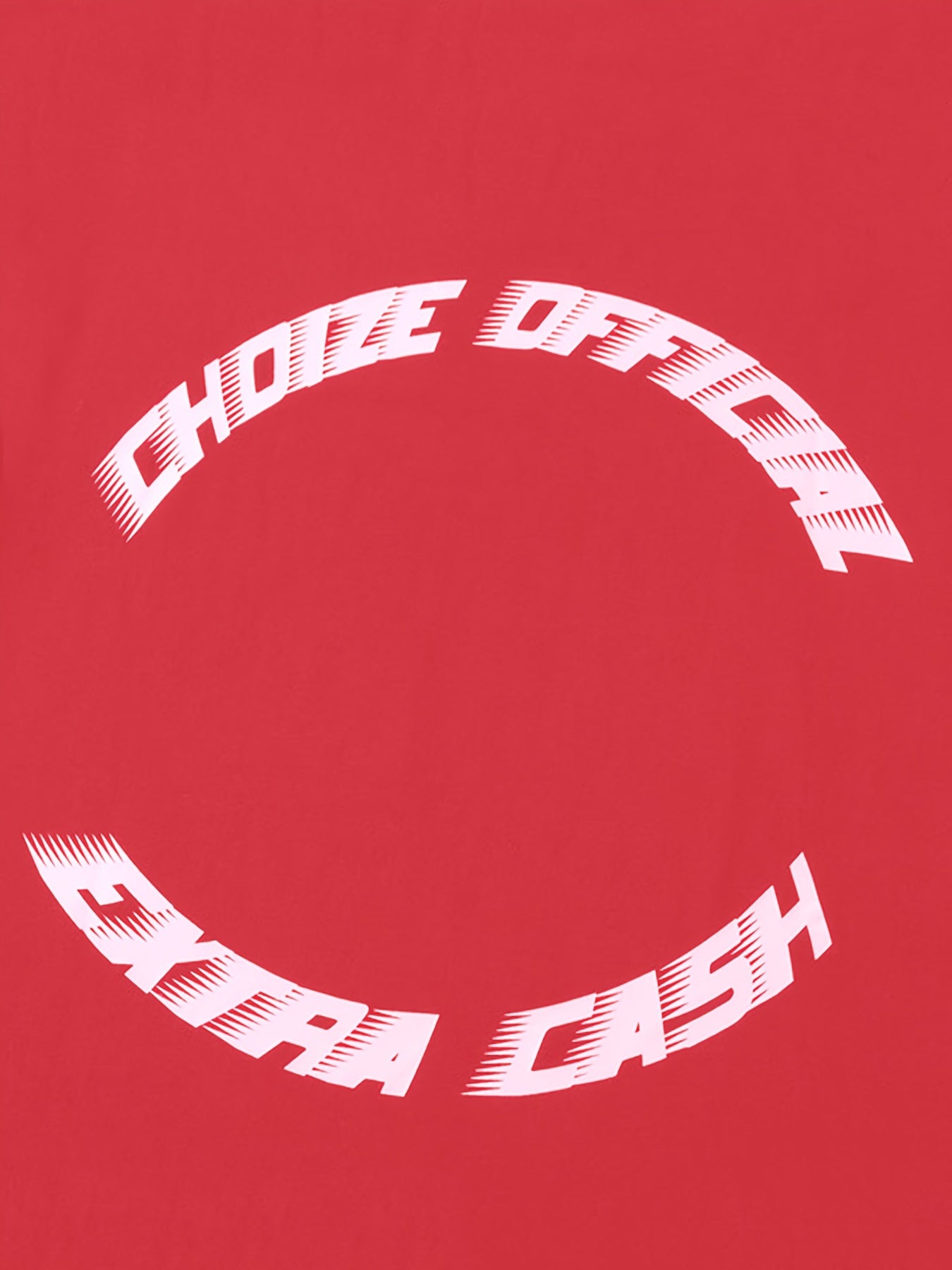 Unisex Y2K Alphabet Print Crew Neck T-Shirt Polyester Elastane Knit Fabric