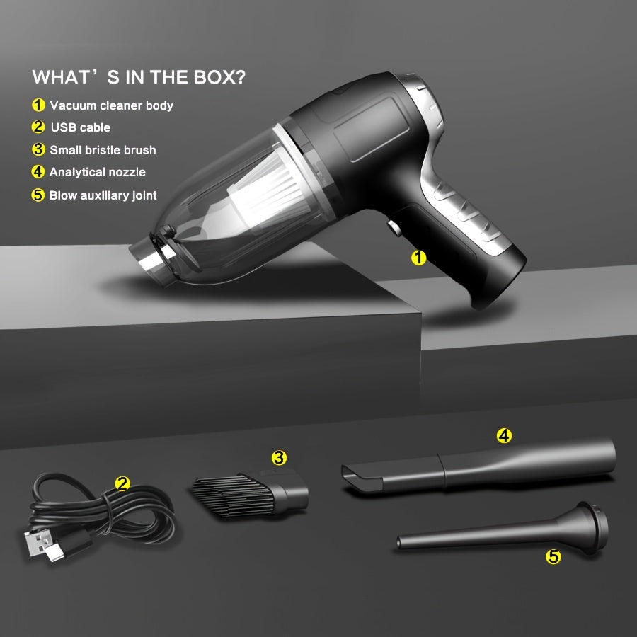 Wireless Handheld Vacuum Cleaner for Furniture Car Keyboard Cleaning