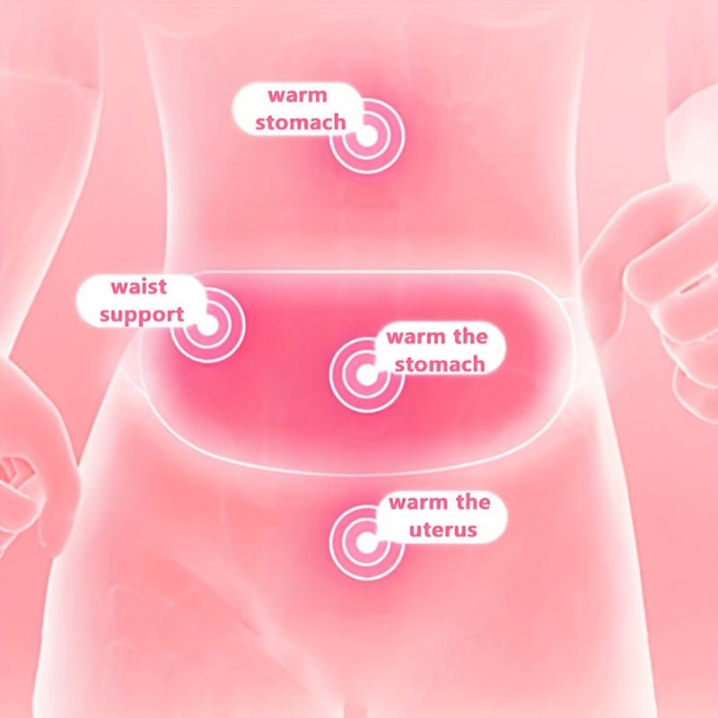 1 dona USB quvvatlangan Issiq Saroy Isitish Kengashi, dismenoreya uchun mos, ≤36V ishlash voltaji, menstruatsiya va kundalik issiqlik, birinchi dan uchinchi gear, sehrli qorin va qorin issiq siqish kulrang rangda