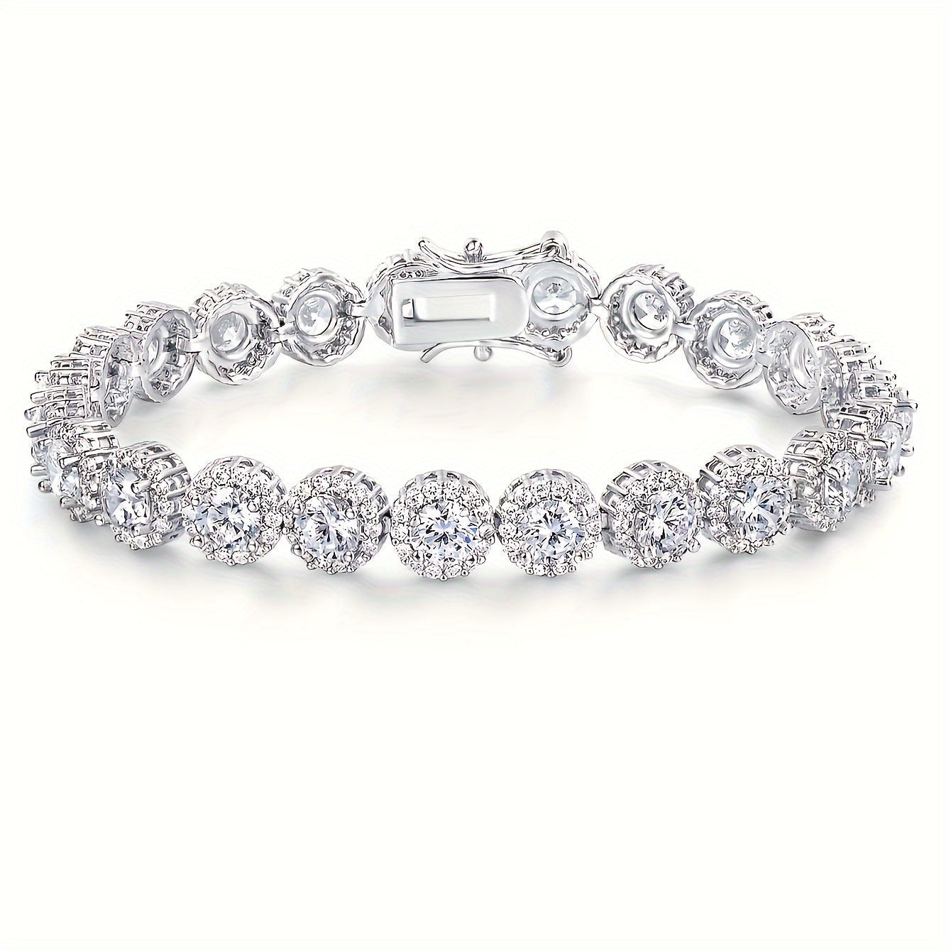 Trendy Luxury Yevropa va Amerika Koreys uslubidagi Ayollar uchun Gul Bosh Bilaguzuk, eng ko'p sotiladigan