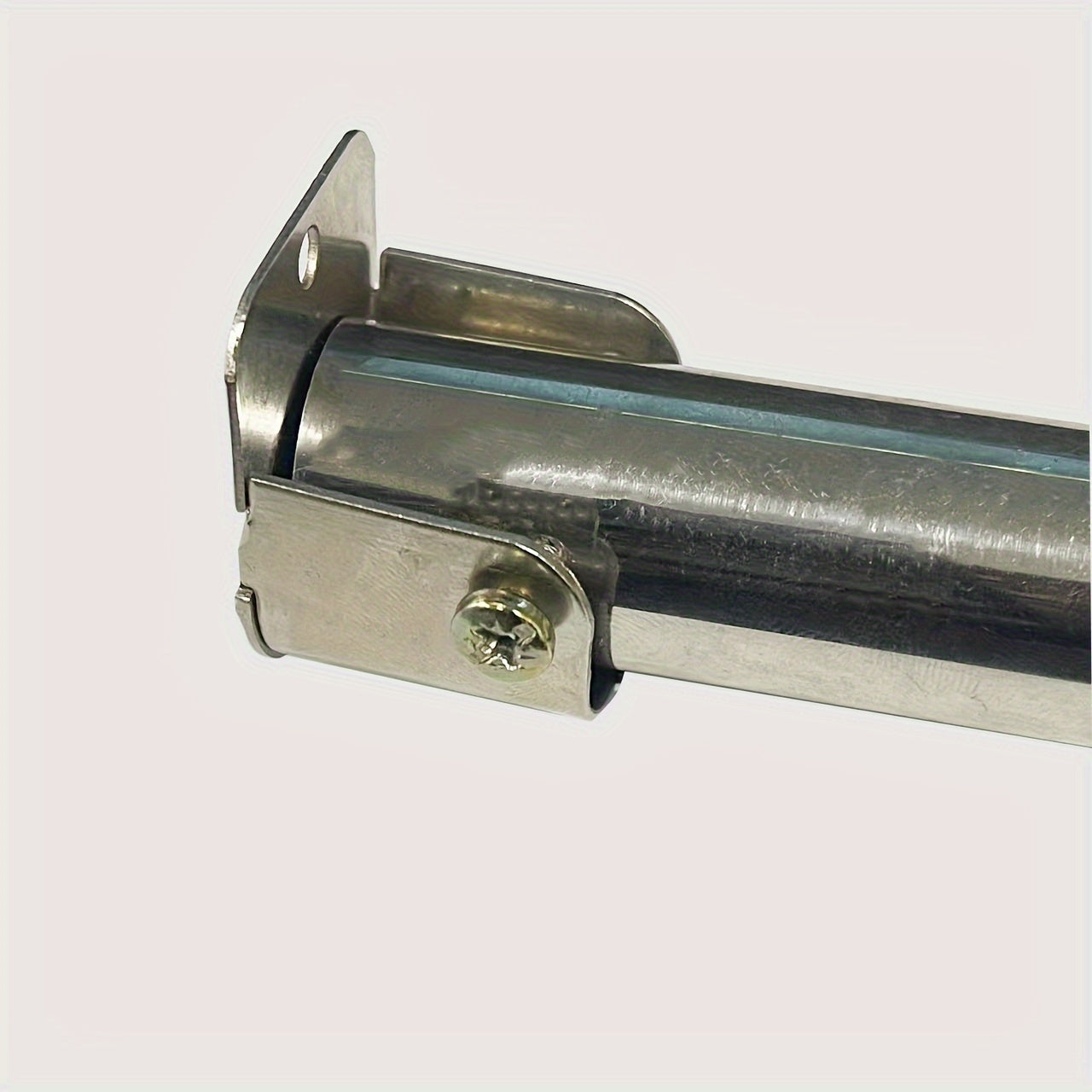 Set of 1 or 2 Curtain Rod Flange Fittings for Roman and Stainless Pipe Mounting