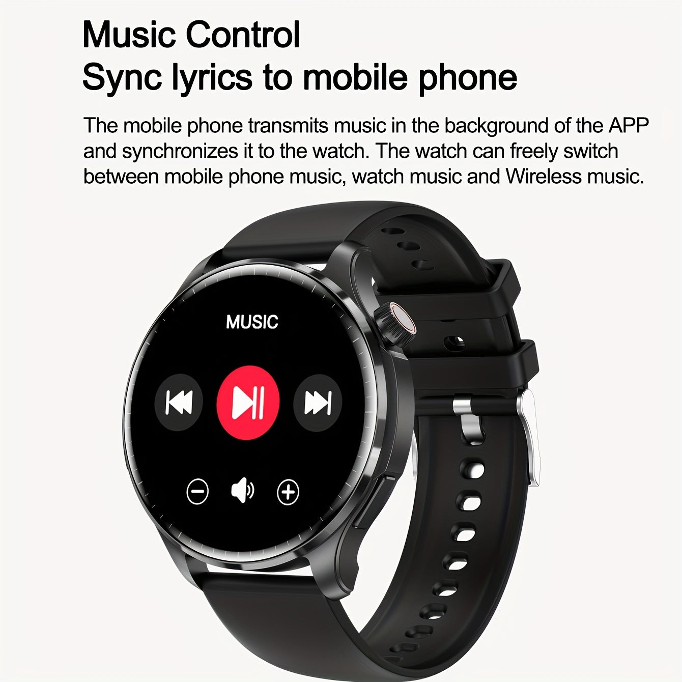 GUHUAVMI 2024 Erkaklar Sport Smartsoati, Ovoz Assistanti, Simsiz Qo'ng'iroq, HD Ekran, Noxush Po'lat Bilaguzuk, USB Zaryadlash, IP68 Suvga Qarshi, Faoliyat Kuzatuvchi, Android va iOS