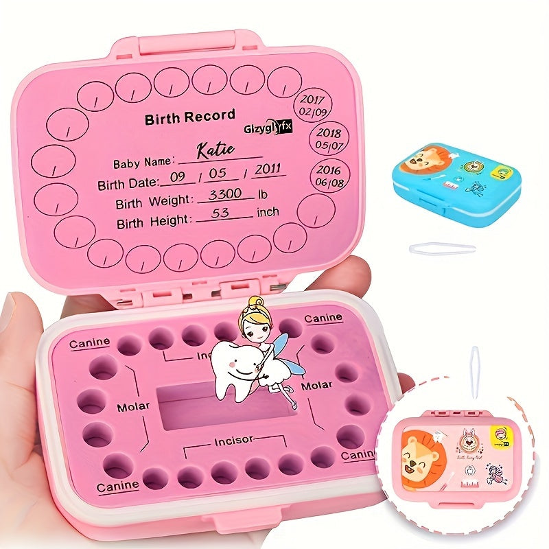 Tooth Fairy Keepsake Box for Storing and Displaying Teeth Memory Gift