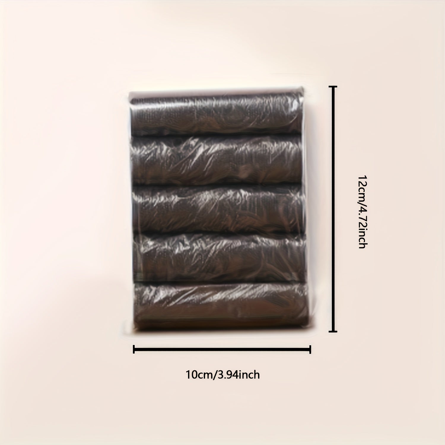 75 Pieces Disposable Garbage Bags Rolls for Home Kitchen Office and Restaurant Use