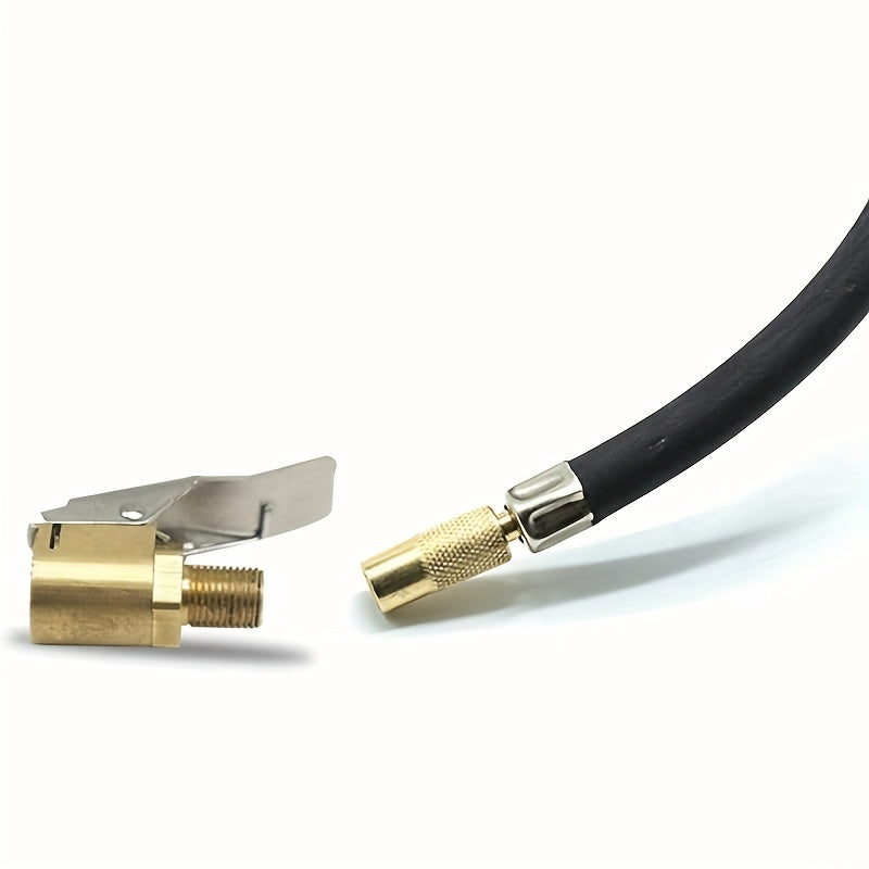 Inflador de aire universal de latón para automóviles con boquilla de llenado rápido