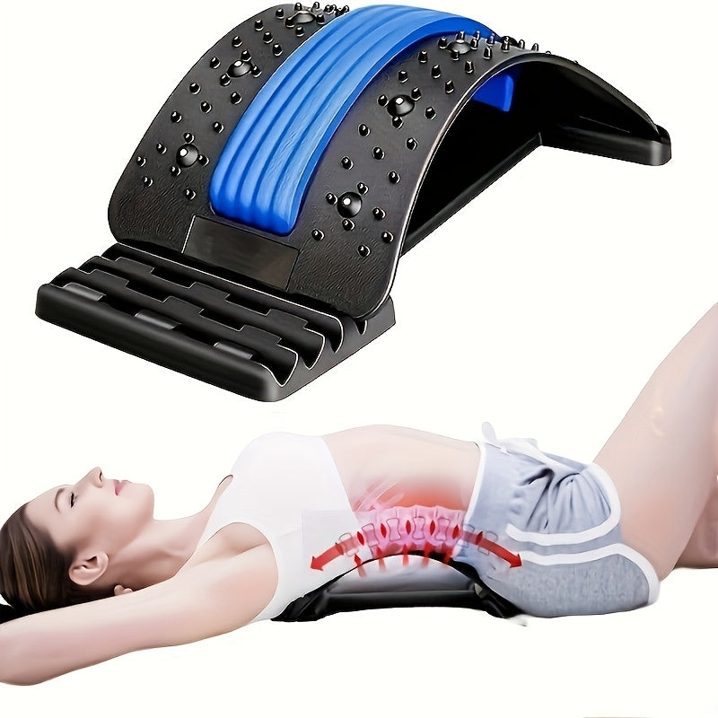 Back Stretcher for Lower Back Pain Relief Adjustable Exercise Yoga Pilates Equipment