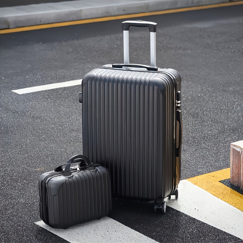 Maleta de carcasa dura duradera para mujeres y hombres con ruedas giratorias